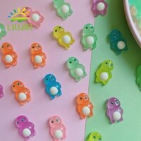 Liujir 100 Chiếc Mini Sữa Rồng Trang Trí Nhân Vật Dễ Thương Đồ Chơi Bể Cá Trang Trí Đồ Chơi