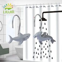 Liujir 12 Móc treo rèm Phòng ngủ dễ thương chống gỉ