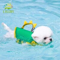 LIUJIR Áo phao cho chó LIUJIR Có thể điều chỉnh An toàn cho thú cưng Áo cứu hộ Chó con phản quang