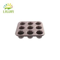 Liujir Canele Khuôn Mousse Bánh Ngọt Pháp Nồi Thép Carbon Máy Nướng Bánh Chảo