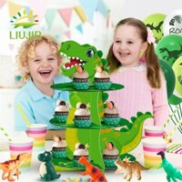 Liujir Dessert Tower Jungle Jurassic Theme Creative Party