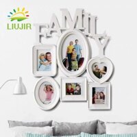 Liujir DIY Khung Ảnh 6 Hình Ảnh Phòng Khách Thanh Lịch