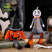 Liujir Halloween Bí Ngô Ma Búp Bê Ngộ nghĩnh Trẻ Em Quà Tặng Ngôi Nhà Ma Ám
