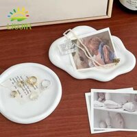 LIUJIR Liujir Bánh Snack Khay Tráng Miệng Bạc Ánh Sáng Sang Trọng Nữ