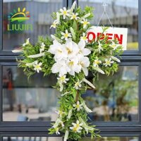 Liujir Phục Sinh Chữ Thập Mặt Dây Chuyền Đồ Dùng Tiệc Trang Trí Nhà Cửa