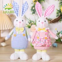 Liujir Thỏ Đồ Trang Trí Búp Bê Chân Dài Sáng Tạo Trang Trí Phòng Trẻ Em