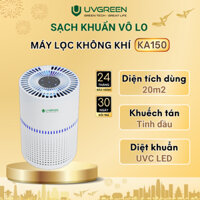 [Live] Máy Lọc Không Khí Diệt Khuẩn UVGREEN KA150 - UVC LED, Lõi Lọc HEPA H13, Bảo Hành 24T