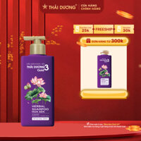 [live ] Mua dầu gội thái dương 3 hoa sen gold 500ml tặng xả hoa sen 330ml