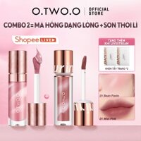[Live] O.TWO.O Matte Lipglaze & Phấn má hồng dạng lỏng màu nước