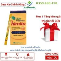 Live probiotics Himita men vi sinh giúp tăng cường hệ tiêu hóa (30 gói)