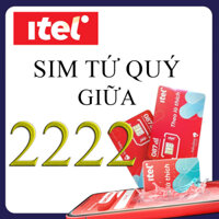 [LIVE] TỨ QUÝ GIỮA 2222  VIP - SIM SỐ ĐẸP Mạng ITel