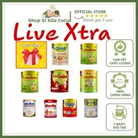 [Live Xtra] - Sữa bột Vitadairy Colosbaby Gold,Bio,IQ,D3K2,Gain,Oggi,Dha 800gr date 2025 đầy đủ mã QR(tặng quà)