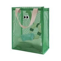 Livemork Hàn Quốc Đôi Mắt Dễ Thương Giải Trí Du Lịch Lưới Thoáng Khí Túi Xách Đi Biển Bơi Túi Vệ Sinh