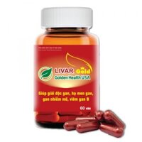 Liver Gold Golden Health – Viên uống giải độc gan (60 viên)