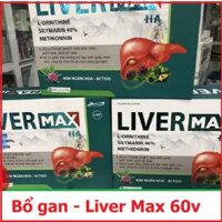 LIVER MAX HA bỔ GAN hộp 60v – Nhà Thuốc HUY PT