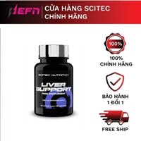 Liver Support Thải Độc Mát Gan SCITEC NUTRITION lọ 80 Viên - Chính Hãng