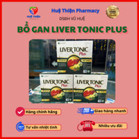 Liver Tonic Plus - Bổ gan, giải độc gan, hỗ trợ hạ men gan (hộp 60 viên)