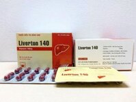 Liverton 140 (Silymarin 140mg) Pymepharco điều trị bệnh gan, giải độc gan, rối loạn về gan H100v