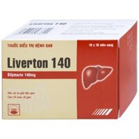 Liverton 140mg (Silymarin )Hộp 10 vỉ x 10 viên nang