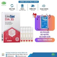LiveSpo DIA30 - Spobio SOS Bào tử lợi khuẩn cho người bị tiêu chảy cấp (Hộp 10 ống)