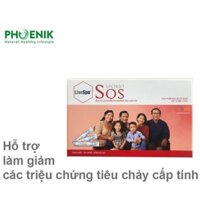 LiveSpo Spobio SOS - Bào tử lợi khuẩn cho người bị tiêu chảy cấp (Hộp 10 ống).