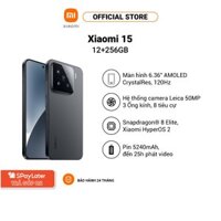 [Livestream] Điện thoại thông minh Xiaomi 15 (12+256GB) | Màn hình sáng 3200nits | Camera Leica | SD8 HyperAI