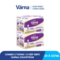 [LIVESTREAM KOL] Combo 2 thùng 12 hộp sữa bột pha sẵn Varna Colostrum (24 hộp giấy x 237ml) - Tăng đề kháng nhanh
