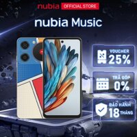 [Livestream mã giảm 20%] Điện thoại Nubia Music NFC 8(4+4)/128GB | 6.6" HD+ 90Hz | 2 Jack tai nghe - Bảo hành 18 tháng