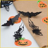 Livi Bộ 4 Chú Dơi 3d Bằng acrylic Trang Trí halloween Thiết Kế Độc Đáo Và Bền