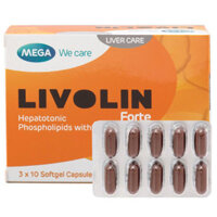 Livolin Forte, điều trị bệnh viêm gan cấp, bán cấp và viêm gan mạn tính