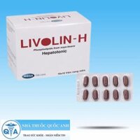 Livolin-H 300mg hỗ trợ trị bệnh lý về gan (10 vỉ x 10 viên)
