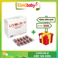 Livolin-H giải độc, bảo vệ chức năng gan, hộp 100 viên