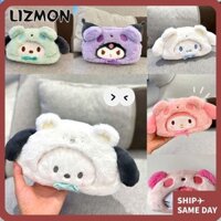 Lizmon Bút Chì, Kuromi Sang Trọng Bút Chì Túi, Quà Tặng Hoạt Hình Dễ Thương Cinnamoroll Túi Bảo Quản Học Sinh Đồ Dùng