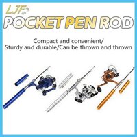 Ljf 1M Bút Bộ Cần Mini Quay Cần Câu Kính Thiên Văn Bỏ Túi Cần Câu Cá Bộ VN
