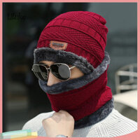 Lk Braid Thiết Kế Mũ Khăn Mùa Đông Ấm Áp Mũ Mùa Đông Khăn Găng Tay Tất Bộ Chống Gió Cổ Găng Tay Ma Sát Tuyệt Vời Hoàn Hảo Cho Hoạt Động Thời Tiết Đi Xe Đạp Cắm Trại