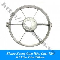 LKGD38 Khung Xương Quạt Hộp, Quạt Tản B3 Kiểu Tròn 300mm