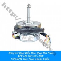LKGD84 Động Cơ Quạt Điều Hòa, Quạt Hơi Nước  220VAC 120W 1300 RPM Trục 12mm Quay Thuận Chiều Kim