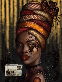 LKKJJ Puzzle 300/500/1000/1500/2000/3000/4000/5000/6000 Pieces-African American Black Women/Wooden Puzzle/Home Decoration/Large Puzzle/Luxury puzzl...