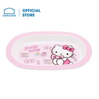 LKT407 - Đĩa hình Oval L&L Hello Kitty dành cho trẻ em  219*144*27MM [bonus]