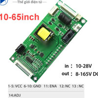 LKTT Mạch cao áp Led đa năng cao áp tivi led 10-65 inch vào 10-28V ra 8-165V mạch xanh cuộn cảm vuông