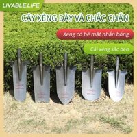 LL Len xẻng đào đất chuyên dụng xẻng xúc đất xẻng vuông cỡ nhỏ hoặc nhỡ Xẻng vuông