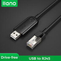 Llano Cáp Gỡ Lỗi Bảng Điều Khiển USB Sang RJ45 Bộ Chuyển Đổi Nối Tiếp Bộ Chuyển Đổi 1.5M/3M
