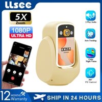 LLSEE 1080P Giám sát Camera không dây WIFI trong nhà FHD Video Call Điều khiển điện thoại di động Theo dõi chuyển động PTZ Camera IP Tầm nhìn ban đêm 360 độ Màn hình an ninh gia đình