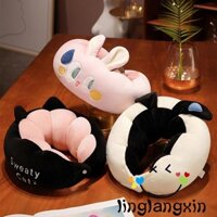 Llx-cute Hoạt Hình Cổ Gối Du Lịch Hình Chữ U Hỗ Trợ Gối Ngủ Cho Người Lớn Tập Đi
