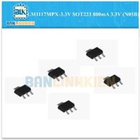 LM1117MPX-3.3V SOT223 800mA 3.3V (N05B)                                               Yêu thích