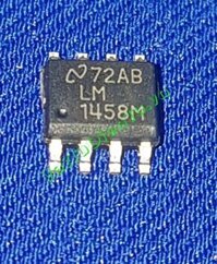 LM1458M 458MX LM1458MX/NOPB SOP8 IC Khuếch đại âm thanh