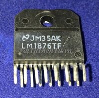LM1876TF ZIP15 IC khuếch đại âm thanh, Overture™ Audio Power Amplifier Series Dual 20W Audio Power Amplifier with Mute and Standby Modes