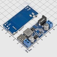 LM2596S Mạch Giảm Áp 5A Ra USB Type A