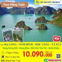 LMB028.  MỘC CHÂU – TÀ XÙA - 5 NGÀY 4 ĐÊM - HÀ NỘI – HẠ LONG – NINH BÌNH - BẮC YÊN - BAO VÉ MÁY BAY KHỨ HỒI