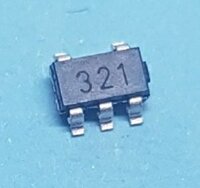 LMV321 LMV321DBVR 321 SOT23 IC khuếch đại âm thanh, Single Low-Voltage Rail-to-Rail Output Operational Amplifier 5-SOT-23 -40 to 125